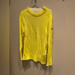 Stone Island Junior Vibrant Yellow Knit sweater 6